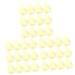 3 Sätze 3 Sets Künstlicher Knoblauch Küchendekoration Gemüse Display Requisiten Knoblauchflocken Dekor Gefälschtes Gemüsemodell Gefälschtes Gemüse Simuliertes 12 Stück * 3