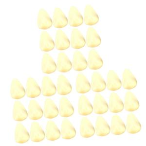 3 Sätze 3 Sets Künstlicher Knoblauch Küchendekoration Gemüse Display Requisiten Knoblauchflocken Dekor Gefälschtes Gemüsemodell Gefälschtes Gemüse Simuliertes 12 Stück * 3
