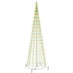 LED Weihnachtsbaum Aussen Kegelform Weihnachtsbaum Metall Mehrfarbig 1134 LEDs Tannenbaum Lichterbaum Weihnachtsdeko Aussen Weihnachtsbaum Tanne Groß 800 cm