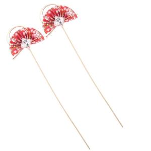 2St Blumenstab japanische Cupcake-Topper Ostern Cupcake Picks Cupcake-Kuchen-Picks würfelunterlage einhelll Blumenarrangement Dekor Material für Blumenarrangements Plastik Rosa