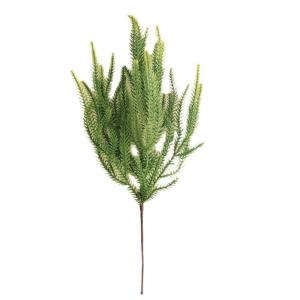 1 x realistischer 3D-Tannennadel-Zweig, Weihnachtsdekoration, Blätter, Zypressenbaumfüller, künstlicher Kranz, F7f9, grüne Weihnachtszweige