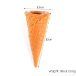 Fake Kuchen künstliche Kuchen Simulation EIS Essen Spielzeug EIS Form Faux Dessert Gefälschte EIS Kegel Pretend Realistisches Essen