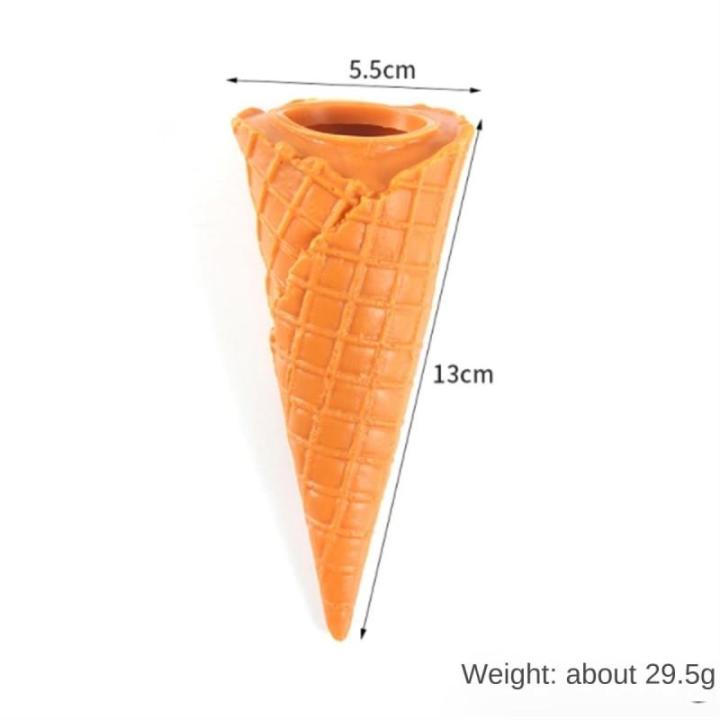 Fake Kuchen künstliche Kuchen Simulation EIS Essen Spielzeug EIS Form Faux Dessert Gefälschte EIS Kegel Pretend Realistisches Essen