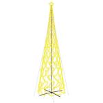 Mobili Weihnachtsbaum mit Kegel, warmweiß, 3000 LEDs, 230 x 800 cm, Weihnachtsdekoration, Weihnachtsbaum, künstlicher Weihnachtsbaum, dünner Ständer