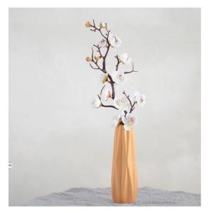 Kunstblumen Künstliche Blumen im Topf, künstliche Pflanzen für den Innenbereich, künstliche Blumenarrangements mit Porzellanvase als Herzstück für jeden Anlass