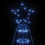 LED kerstboom met haringen blauw 1134 LEDs 800 cm