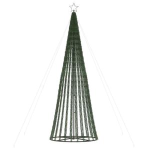 LED Weihnachtsbaum Aussen Kegelform Weihnachtsbaum Metall Groß Blau 688 LEDs Tannenbaum Lichterbaum Weihnachtsdeko Aussen Weihnachtsbaum Tanne 300 cm