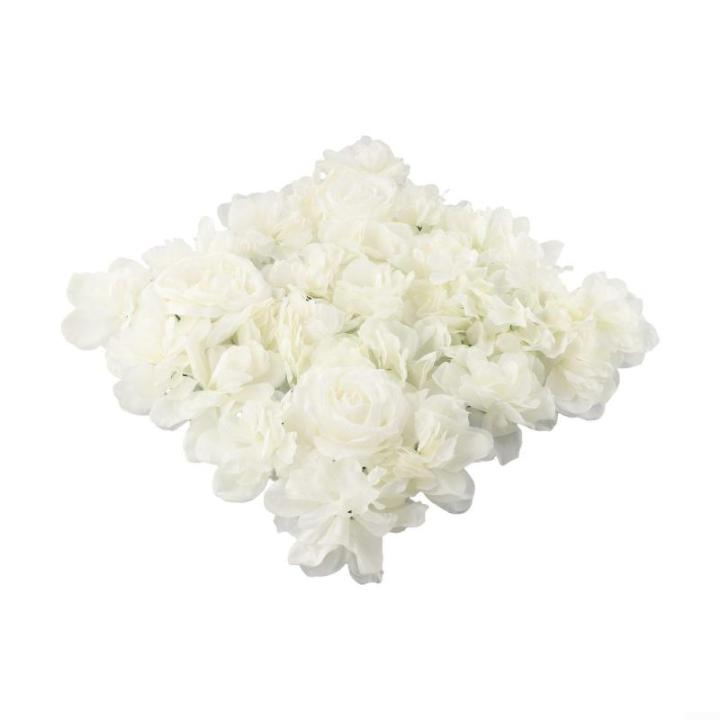 Stilvolle künstliche Blumen-Wandpaneel für Hochzeiten, Partys und Heimdekor-Design (1#)