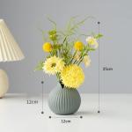 Kunstblumen Künstliche Blumen mit Topf, Kunstpflanzen, künstliche Blumen, künstliche Blumen im Topf – Blumenarrangements für die Hochzeit zu Hause für jeden Anlass