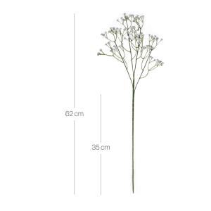 Gypsophila , 7 stuks, wit, Gypsophila, , kunstplanten, doe-het-zelf voor bruiloft, bruidsboeket, bloemstuk, hotel, woonkamer, feestdecoratie