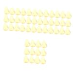 4 Sätze 4 Sets Künstliche Knoblauch Gemüse Display Requisiten Küchendekoration Haushalts Knoblauchflocken Requisite Gefälschte Gemüse Dekoration Knoblauchflocken 12 Stück * 