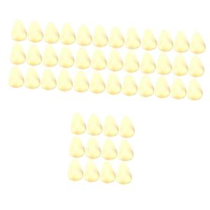 4 Sätze 4 Sets Künstliche Knoblauch Gemüse Display Requisiten Küchendekoration Haushalts Knoblauchflocken Requisite Gefälschte Gemüse Dekoration Knoblauchflocken 12 Stück * 