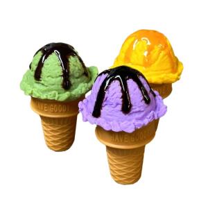 Künstliche Eisportionierer, realistische Simulation, Nachahmung von künstlichen Lebensmitteln, Desserts, Modellnachbildung, gefälschte Eiskugeln, Fotografie-Requisite für Zuhau
