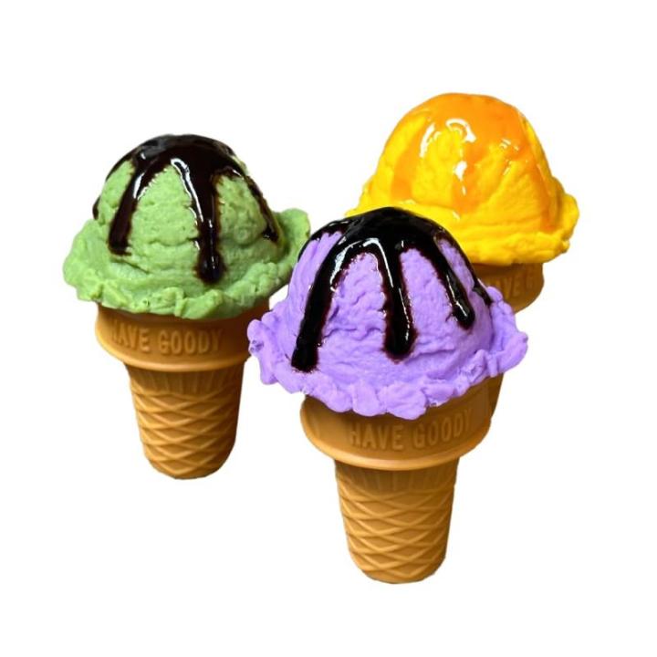 Künstliche Eisportionierer, realistische Simulation, Nachahmung von künstlichen Lebensmitteln, Desserts, Modellnachbildung, gefälschte Eiskugeln, Fotografie-Requisite für Zuhau