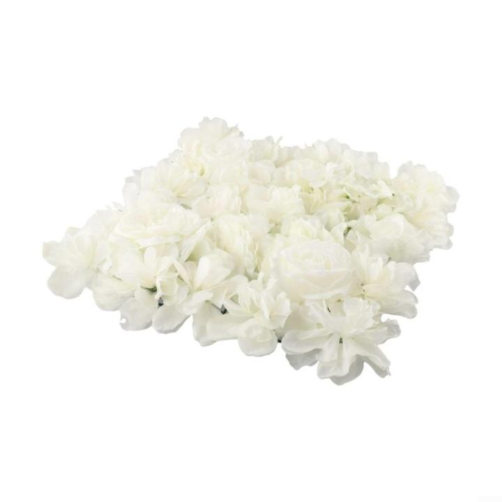 Stilvolle künstliche Blumen-Wandpaneel für Hochzeiten, Partys und Heimdekor-Design (1#)