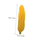 6st Mais Zur Dekoration Botanisches Dekor Simulation Lebensechtes Pflanzen Dekor Wohnakzente Dekor Realistisches Gemüse Kunstpflanze Ornament Gefälschtes Essen Schrank Süssigkei
