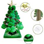 【UK Stock 】Mini kerstboom magie groeien, papieren boom DIY kristal kweekkit/ornamenten decoratie speelgoed nieuwigheid kerstcadeau jongens meisjes wetenschapskits en speelgoed 