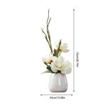 Kunstblumen Elegante künstliche Blumen für die Innendekoration – künstliche Blumen, dekorative Topfpflanze für Blumenarrangements im Schlafzimmer für jeden Anlass