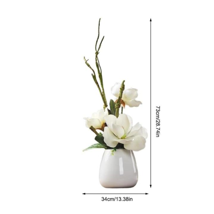 Kunstblumen Elegante künstliche Blumen für die Innendekoration – künstliche Blumen, dekorative Topfpflanze für Blumenarrangements im Schlafzimmer für jeden Anlass