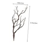 6St Halloween-Dekorationssimulationsanlage Halloween Dekoration Halloween Decor Künstliche Pflanze Weihnachtsbaumzweig AST gefälschte getrocknete Zweige Tischdekorationen zu Haus