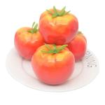 4 Sätze Nachahmung Tomate Vasenfüller Aus Künstlichen Früchten Lebensechtes Fruchtmodell Tischdekoration Küchentomaten-Requisite Realistisches Gemüsemodell Schaum Rot 5 Stüc