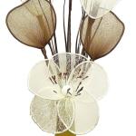 kunstbloemen in pot, decoratie, 32cm