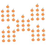 5 Sätze Künstlicher Kürbis Thanksgiving-kürbis-Dekoration Simulations-kürbis-Requisite Mini-kürbis-Ornamente Skulptur Dekor Kürbiskernstück Ernten Yellow Plastik 10 Stück 