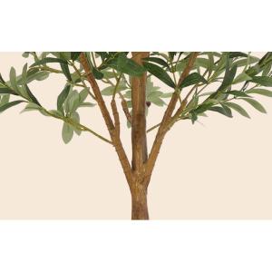 Olijfboom, kustplanten, 180 cm, grote kustelijke olijfboom in pot, kunstboom als echt, met natuurlijke houten stam en vruchten, voor woonkamer, slaapkamer, kantoor, decoratie