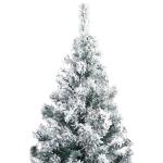 Weihnachtsbaum mit Schnee Künstlicher Weihnachtsbaum mit Ständer PVC Extra großer Weihnachtsbaum Grün 400 x 190 cm