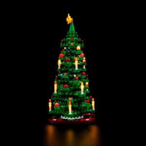 Led-verlichtingsset voor LEGO-40573 kerstboom - compatibel met Lego bouwstenen model - exclusief de Lego-set