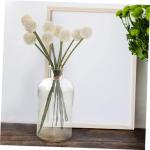 1stk Simulierte Kugelchrysantheme Chrysanthemenstiel Gefälschte Chrysanthemenblüte Bulk-vasen Künstlicher Hortensienstrauß Hochzeitsblumensträuße Heimdekoration Plastik Weiß