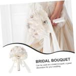 1Stk Braut Brautjungfern Blumensträuße künstlicher Brautstrauß Rosenstrauß hochzeitsdeko hochzeits Dekoration brautkleid Braut Hochzeitsstrauß Braut Rose