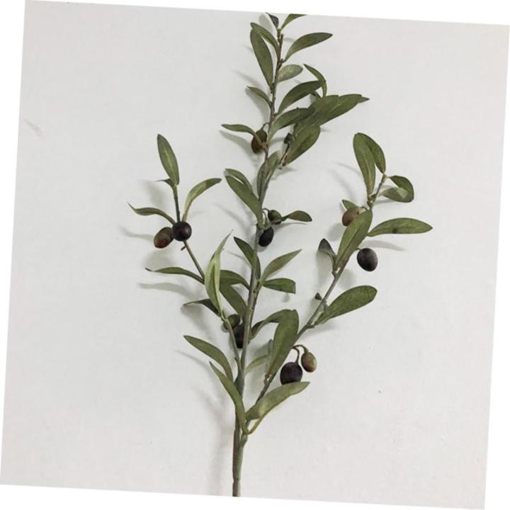 150 STK Olivenimitat Olivenornament Olive Dekorationen Künstliche Früchte Falsches Obst Obstdekor Modell Mit Gefälschten Früchten Dekoration Mit Künstlichen Früchten Plastik