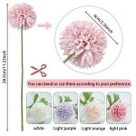 8 stuks boeket, , boeket, decoratie, roze, oranje, wit, paars, dahliabloem, hortensia, voor decoratie, bruiloft, huis, kantoor, feest, café