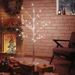 LED berkenboom warm wit 48 leds verlichte berkenboom lichtboom lichtboom kerstdecoratie verlichting decoratieve boom kunstboom 120cm
