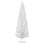 kerstboom dennenboom met kunststof standaard 390 takpunten wit Ø 55 x 180 h cm