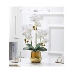 Kunstblumen Künstliche Blumen, künstliche Orchideen, Bonsai-Arrangement, künstliche Seidenorchideen für Hochzeit, Zuhause, Büro, Party, Hotel für jeden Anlass