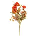 Atmosphera - Künstlicher herbststrauß Pery h33cm - orange