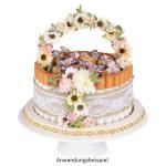 Decoratieve bloemen, , verschillende soorten, ca. diameter 4 - 5 cm (margrieten - kleurrijk - 30 stuks)