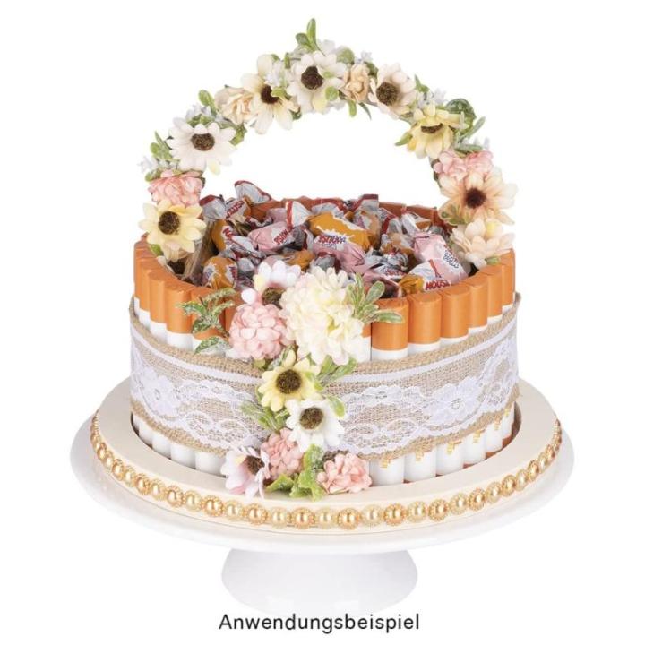 Decoratieve bloemen, , verschillende soorten, ca. diameter 4 - 5 cm (margrieten - kleurrijk - 30 stuks)