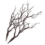 2St Halloween-Dekoration Äste künstliche Baumstäbe künstliche Rankenstiele künstliche Süße Halloween Dekoration Pflanzen Links DIY Bastelzweige DIY-Zweige für Blumenarrange