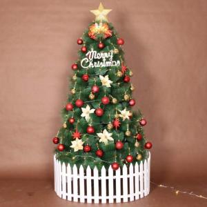 Weihnachtsbaum, künstlicher Premium-fichtenvollbaum mit scharnieren, Weihnachtsbaum aus massivem Metall, perfekt für Feiertage, Dezember, Weihnachtsbaum, der Neue