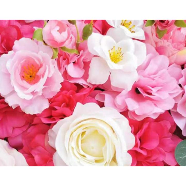 1 stuk 40 cm x 60 cm bloemenwandpaneel, , wandpaneel, bloemen, achtergrond, voor bruiloft, verjaardag, feest, woondecoratie, wanddecoratie, wit E