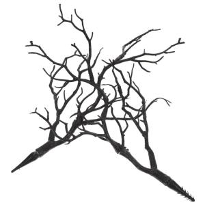 2 Sätze Halloween-Dekoration Äste Halloween Dekoration Halloween Dekoartikel Landschaft Getrocknete Zweige Künstliche Baumstäbe Pflanzen Weihnachtsdeko DIY Bastelzweige 2 Stüc