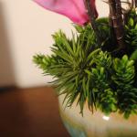 Kunstblumen Gefälschte Magnolienpflanzen für den Innenbereich, künstliche Blumenarrangements mit Porzellanvase, Innendekoration für Hochzeitsfeiern zu Hause für jeden Anlass