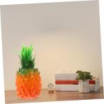 3st Simulierte Ananas-Ornamente Künstliche Ananas Ananas-Statue Künstliches Ananas-Modell Künstliche Früchte Falsches Obst Obstdekor Für Die Küche Simuliertes Obst Harz Orang