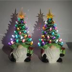Zwerg-Weihnachtsbaum – Zwerg-Weihnachtsbäume, kleine Weihnachtswichtel, Dekoration, Weihnachtsdekoration, für Tisch, Zuhause, Zimmer, Tisch, Kamin, Büros, Halloween, Thanksgiv