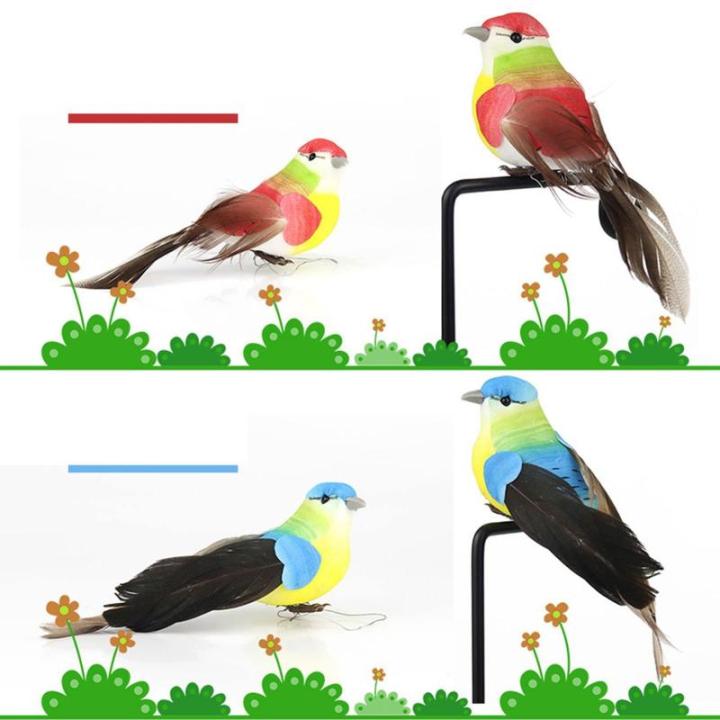 Rode kardinaal, kerstboomdecoratie, vogelknutselset voor boom, huis, tuin, feestdecoraties in de open lucht (e-12 stuks bord)