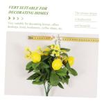 2St Zitronenstrauß künstlicher Zitronenbaum künstlicher Pflanzenstamm Zitronenblumenstrauß Künstlicher Zitronenzweig künstliche Zitrone blumig Künstliche Blumendekoration Sc