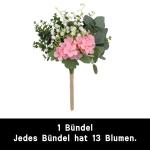 Kunstblüten Orchidee Kunstorchidee Kunstblumen Realistische Real Touch Kunstpflanze Dekopflanze Dekoblume Blume Blüten Cymbidium Zimmerblume 1813